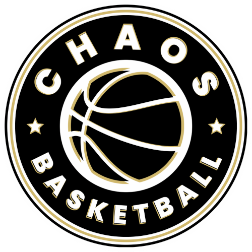 U12–U13 players engaged in high-intensity basketball drills and competitive play at CHAOS Basketball